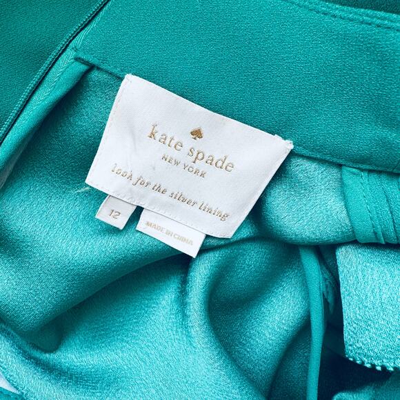 Kate Spade Flutter Sleeve Dress - size 12 - Picture 9 of 11